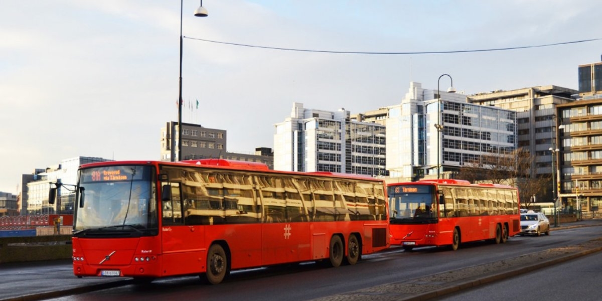 en buss i Oslo